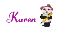 Nombre animado Karen 03