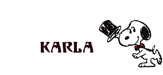 Nombres animados de Karla, firmas animadas de Karla