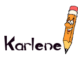 Nombre animado Karlene 09