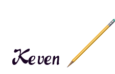 Nombre animado Keven 02