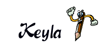 Nombre animado Keyla 04
