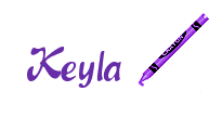 Nombre animado Keyla 08