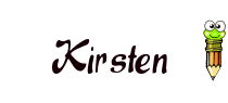 Nombre animado Kirsten 05