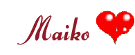 Nombre animado Maiko 03