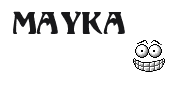Nombre animado Mayka 11
