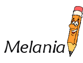 Nombre animado Melania 08