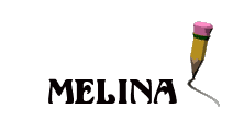 Nombre animado Melina 05