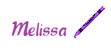 Nombre animado Melissa 03