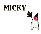 Nombre animado Micky 03