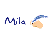 Nombre animado Mila 08