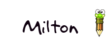Nombre animado Milton 05