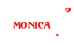 Nombre animado Monica 10