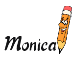Nombre animado Monica 17