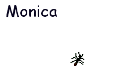 Nombre animado Monica 18