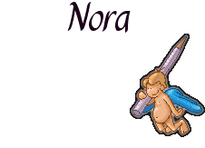 Nombre animado Nora 30