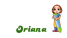 Nombre animado Oriana 09