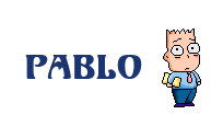 Descarga el nombre animado de Pablo, download la firma animada de Pablo