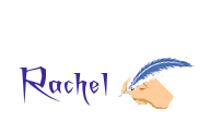 Nombre animado Rachel 08