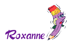 Nombre animado Roxanne 08