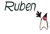 Nombre animado Ruben 09