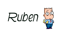 Nombre animado Ruben 11