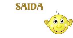 Nombre animado Saida 04