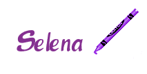 Nombre animado Selena 01