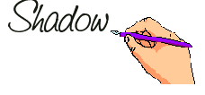 Nombre animado Shadow 03