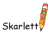 Nombre animado Skarlett 08