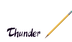 Nombre animado Thunder 07
