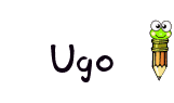 Nombre animado Ugo 06