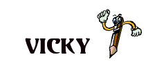 Nombre animado Vicky 12