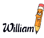 Nombre animado William 09