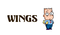 Nombre animado Wings 03