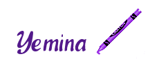 Nombre animado Yemina 06