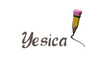 Nombre animado Yesica 07