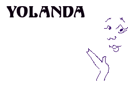 Nombre animado Yolanda 01