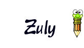 Nombre animado Zuly 03